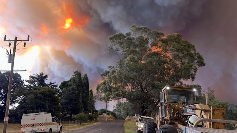 Victoria heatwave LIVE: State swelters through record-breaking heatwave as Otways fire grows