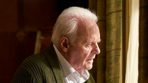 Anthony Hopkins plays a man struggling with dementia in The Father.