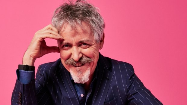 Griff Rhys Jones' punchlines sneak up on you.