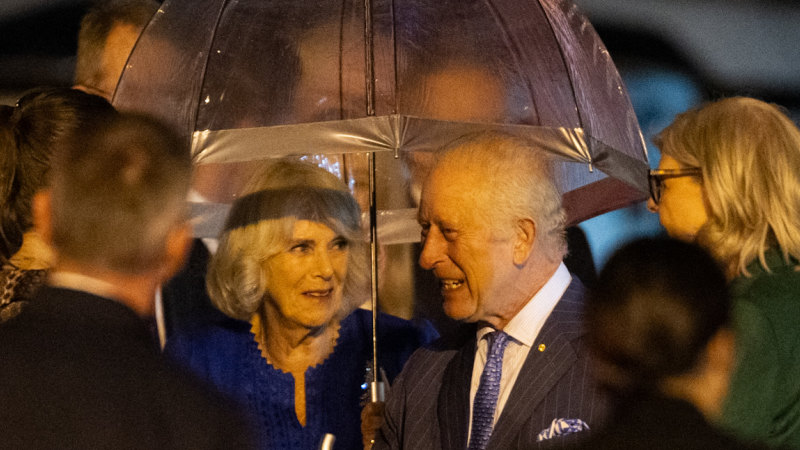 King Charles and Queen Camilla land in Sydney for royal visit