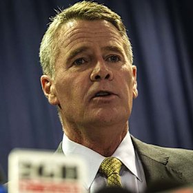 Andrew Stoner when he was NSW Deputy Premier. 