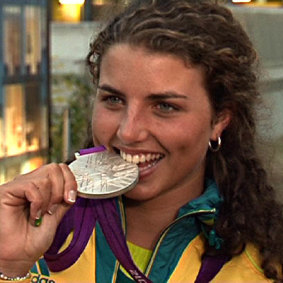 Slalom canoeist Jessica Fox won silver as a teenager at the London Olympics.