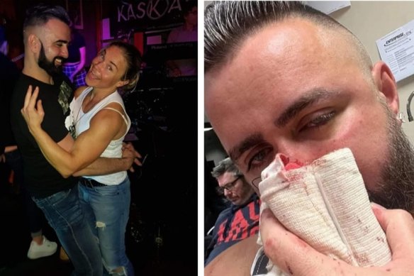 Adrian Lea was attacked in Northbridge in April by Cohben Patterson after his friend asked if he was gay.