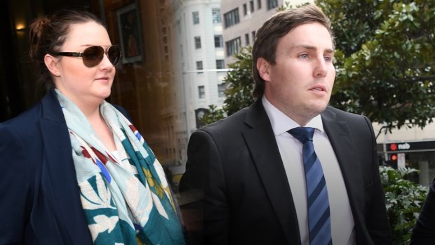Lauren and Adam Cranston, both charged over an alleged conspiracy to defraud the Australian Tax Office.