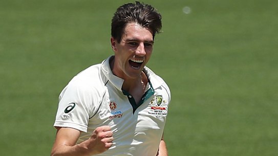 Champion Australian pace bowler Pat Cummins made an eight-year-old boy's day.