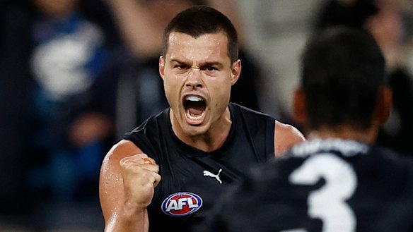 Third-generation Blue Jack Silvagni is attracting interest as a free agent.