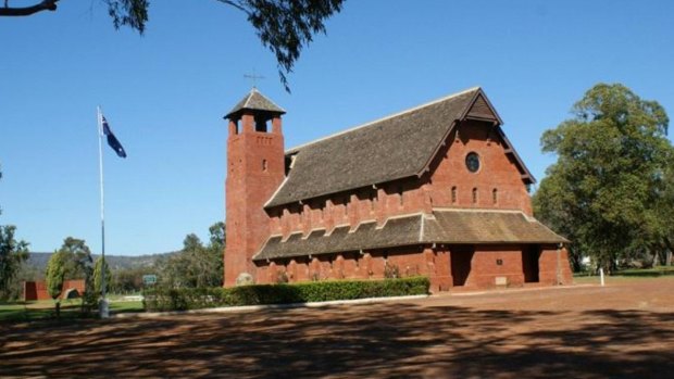 The former Fairbridge Farm School Chapel in Pinjarra, Western Australia.