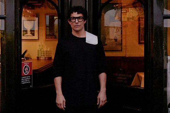 Anton Forte pictured outside his Le Foote restaurant in The Rocks.