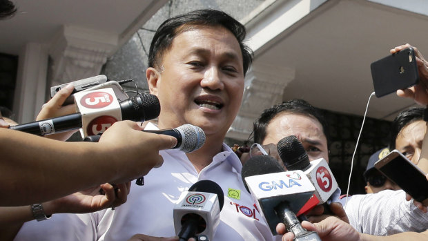 Philippine Senator Francis Tolentino is pushing to deepen links with like-minded countries.