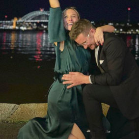 Casey Burgess says she’s found ‘the one’.
