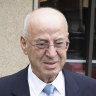 Eddie Obeid (left), Ian Macdonald and Moses Obeid (right).