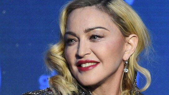 Madonna, pictured at the GLAAD Media Awards in 2019, was hospitalised overnight.