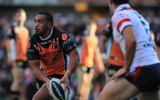 Masada Iosefa played 14 games for the Wests Tigers.