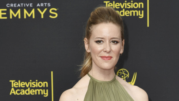 Empty-handed: Nominee Zoe White at night two of the Creative Arts Emmy Awards on Sunday, September 15, 2019.