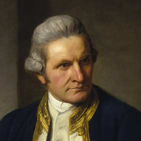 Captain James Cook, portrait by Nathaniel Dance, 1776.