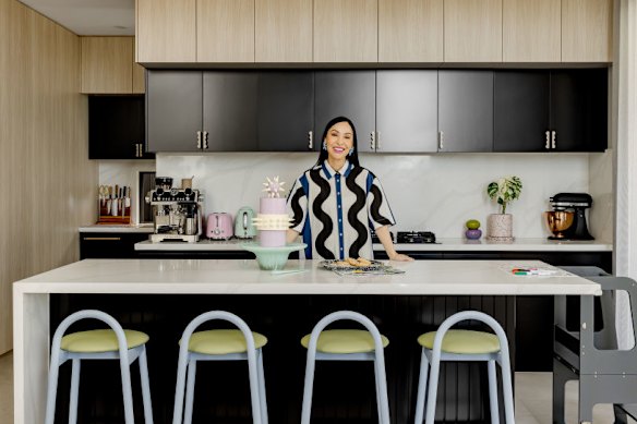 Katherine Sabbath in her kitchen in western Sydney.