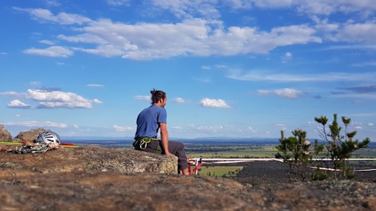 David Wegman now runs a retreat at Wartook, near the Grampians in Victoria.
