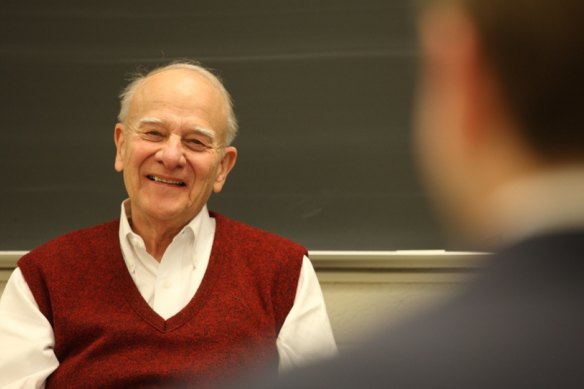 Computer scientist William Wulf, seen here at the University of Virginia, was a pioneer of the internet.