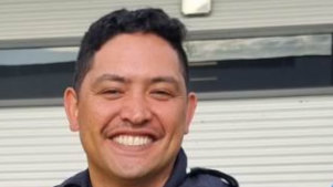 Constable Elvis Poa was stabbed in the head, leaving him with two skull fractures. 