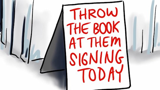 Malcolm Turnbull and Sandy Grant