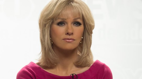 Naomi Watts as Gretchen Carlson in The Loudest Voice. 