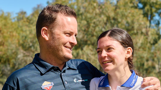 Rory Murray and his daughter Emily.