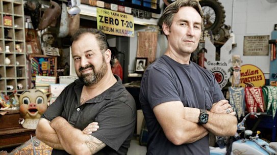 "Pickers” Mike Wolfe and Frank Fritz are now in their 21st season.