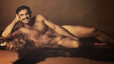 Burt Reynolds' infamous 1972 centrefold in Cosmopolitan magazine.