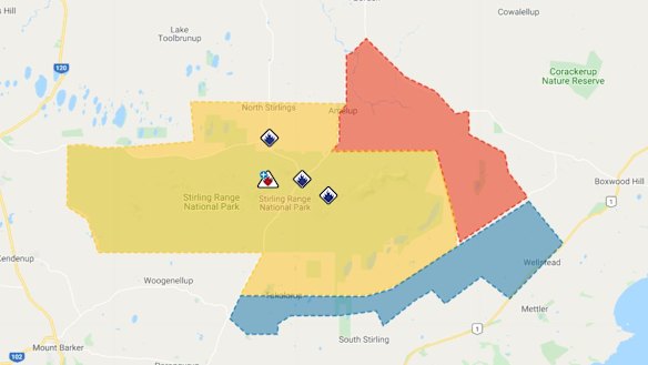 More than 200 firefighters battle Stirling Ranges blaze in 'challenging ...