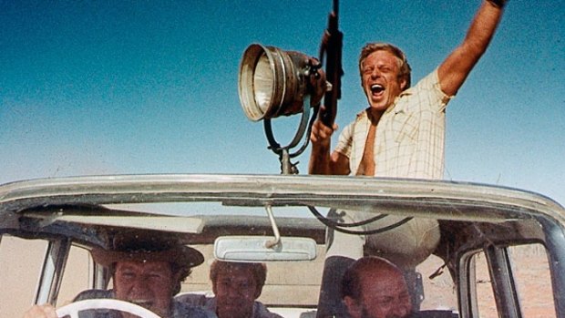 A scene from the 1971 movie Wake In Fright, which starred Donald Pleasance, Jack Thompson and Chips Rafferty. 