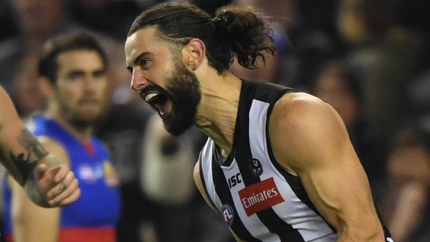 Brodie Grundy is playing for the All Stars in the match. 