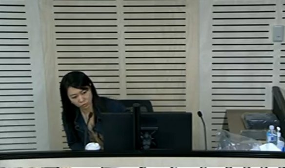Belinda Li, formerly of property group iProsperity, gives evidence at the Independent Commission Against Corruption’s investigation into Canada Bay council on Tuesday.