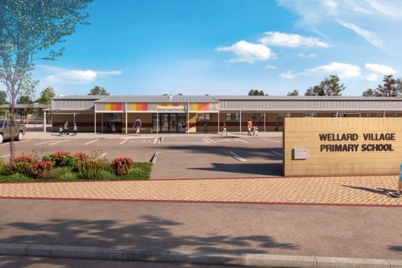 An artists impression of the new Wellard Village PS.