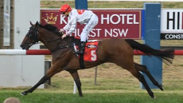 Chocolatier wins the Bathurst Cup in March.