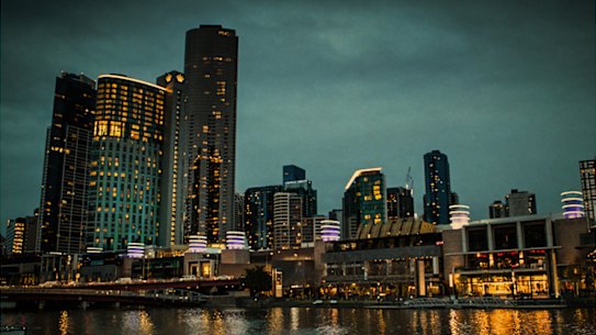 Crown casino, Melbourne.