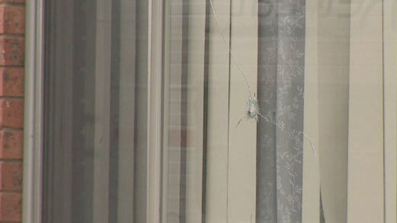 Home targeted again in second drive-by shooting, rifle found