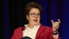 Becs Willson at The Australian Financial Review Property Summit last week.