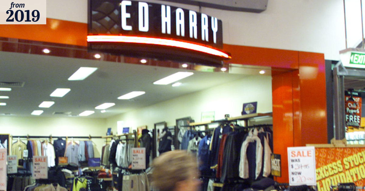 Ed Harry enters voluntary administration