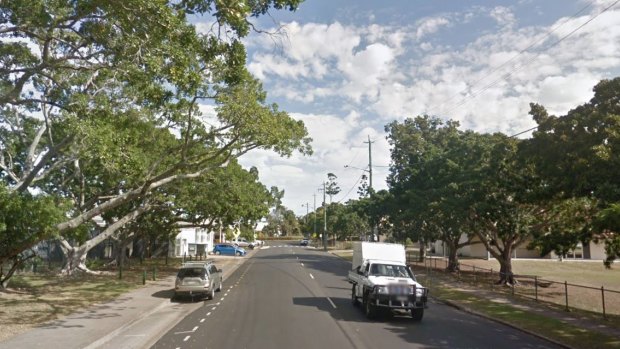 The brawl occurred on John Street in Maryborough, Queensland.