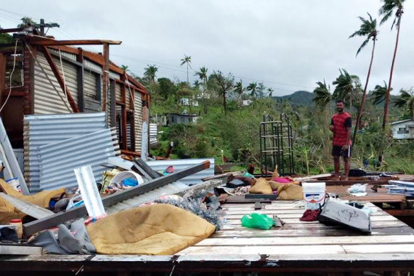 Tropical cyclone Yasa tore through Fiji on December 17.