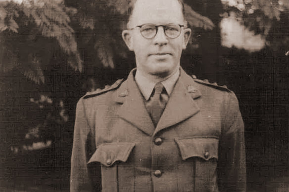 Captain John Oakeshott in 1940. 