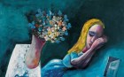 Sotheby's was hoping for $1 million to  $1.2 million for Charles Blackman’s Dreaming Alice but it went unsold on the night.