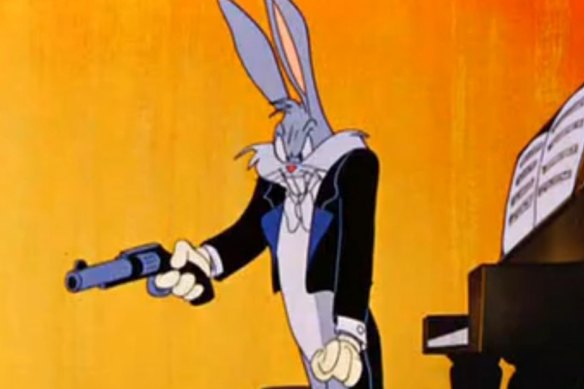 Bugs Bunny in a 1946 Warner Bros production.
