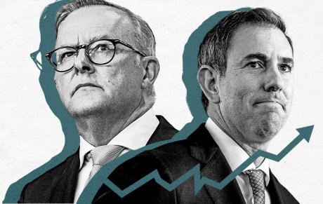 Prime Minister Anthony Albanese (left) and Treasurer Jim Chalmers.