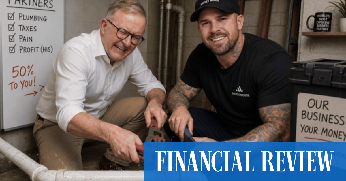 Small business owners are mocking the government’s proposed changes to capital gains tax with a little help from AI.