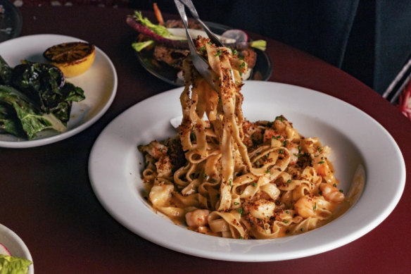 Pasta night at Berkelo Kitchen in Terrey Hills.