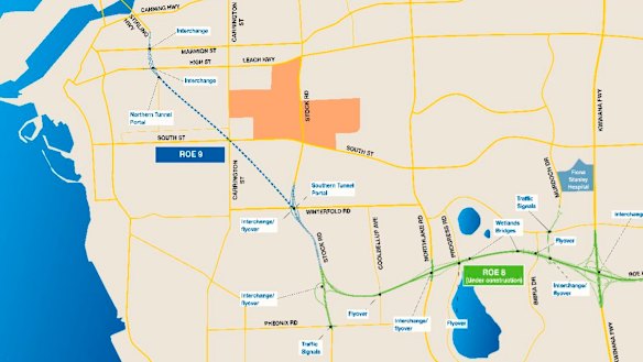 The original plans for Roe 8 and 9.