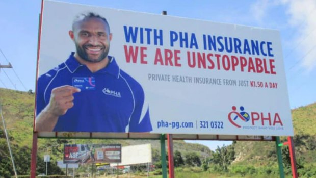 Justin Olam is one of Papua New Guinea’s most recognised men.