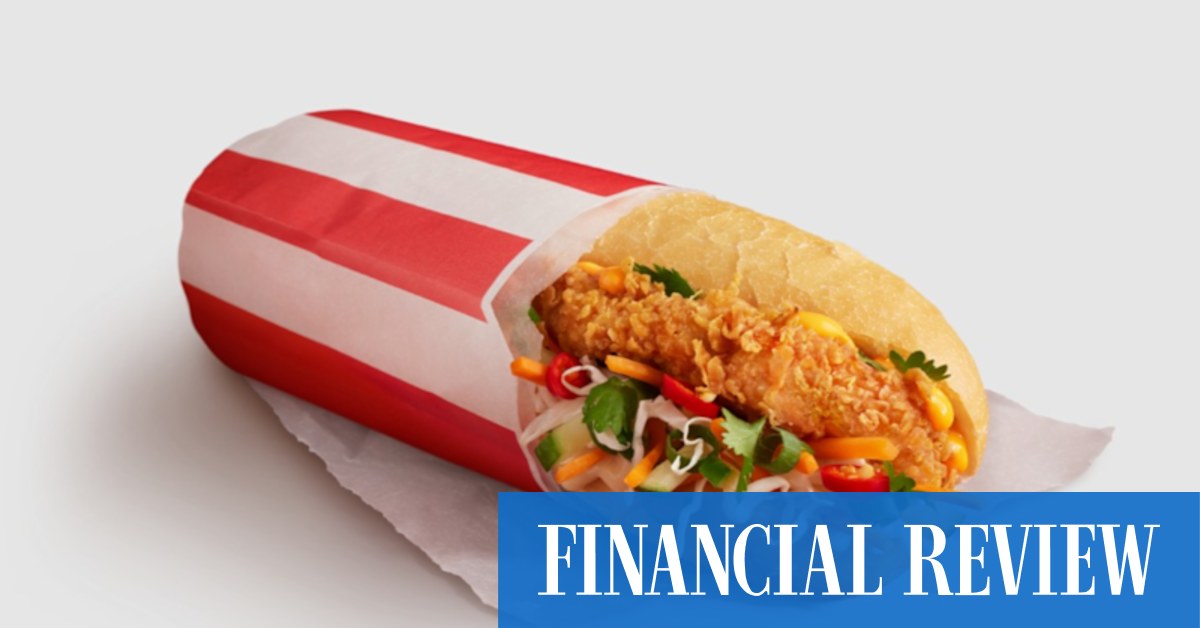 Collins Foods banks on the Zinger Banh Mi as KFC profits soar