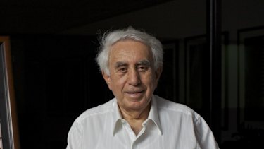 Billionaire developer and Wests Tigers fan Harry Triguboff.